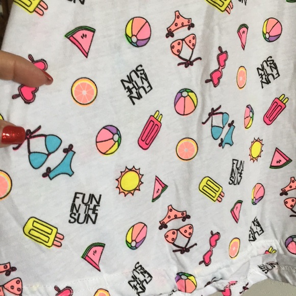 Fun Sun Summer Vibes Racerback Coverup or Nightie - Picture 4 of 4